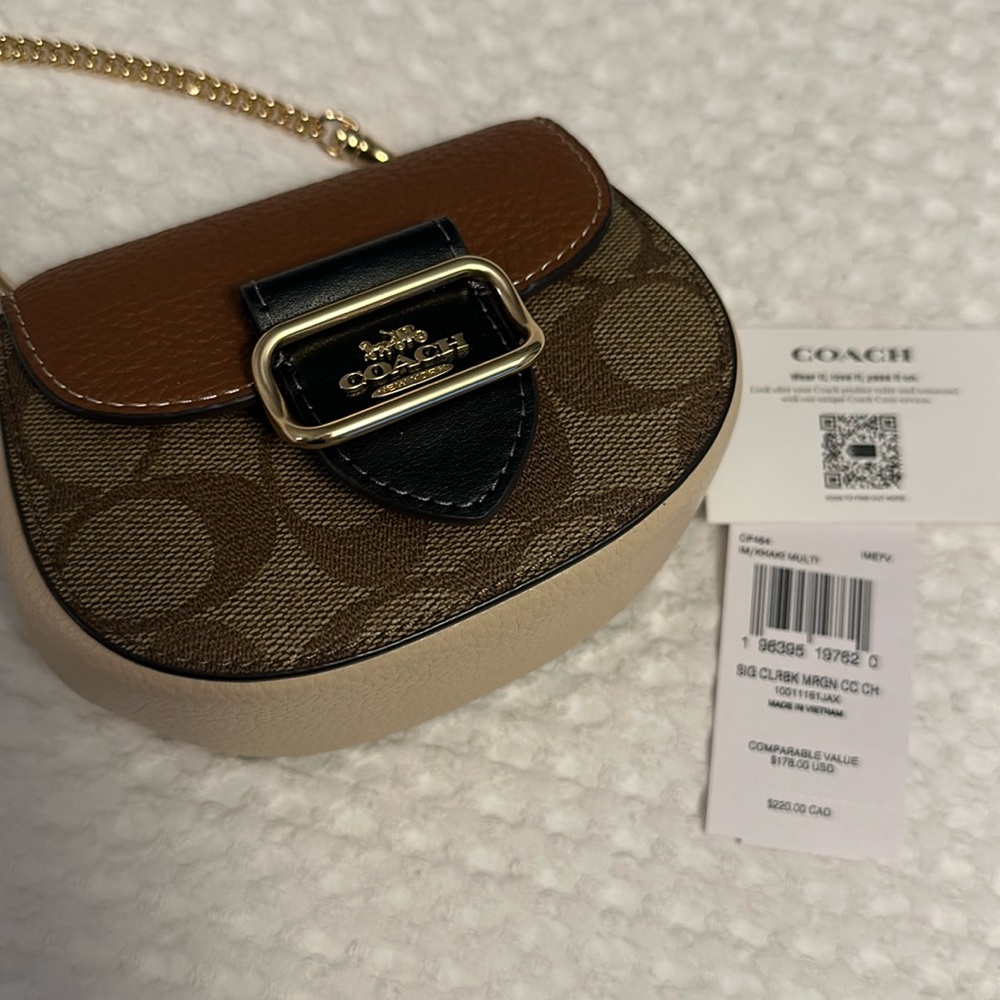 COACH - mini crossbody $60 FIRM. Brand NEW